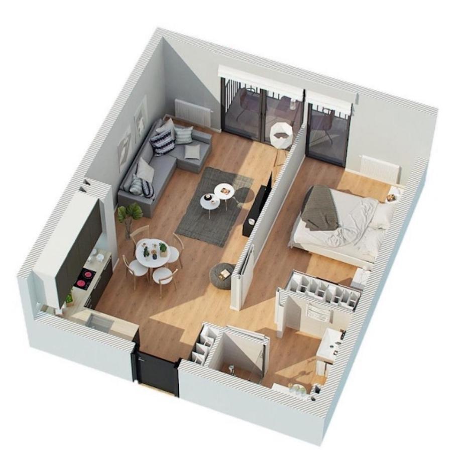 Apartament Morski Keja II Kolobrzeg Podczele المظهر الخارجي الصورة